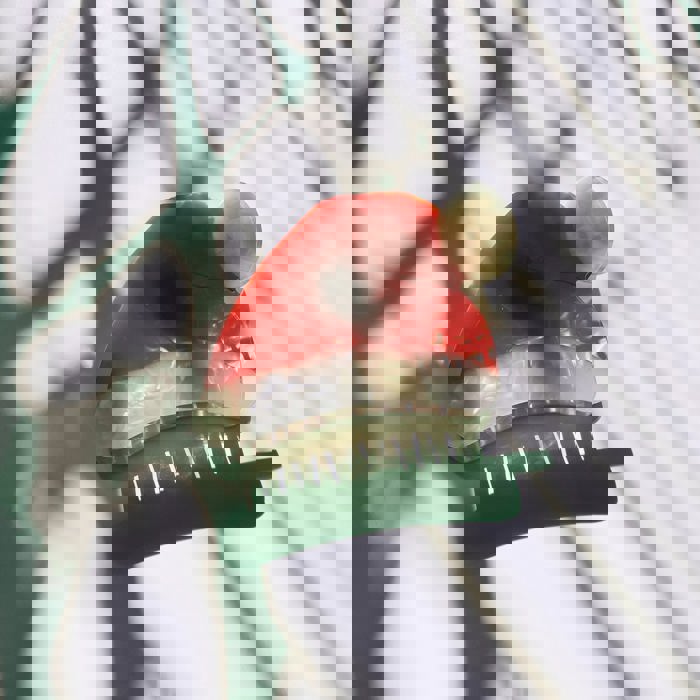 Santa Hat Holiday Hair Claw | Claw Clip Hair Accessories