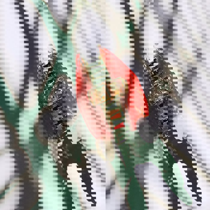 Santa Hat Holiday Hair Claw | Claw Clip Hair Accessories