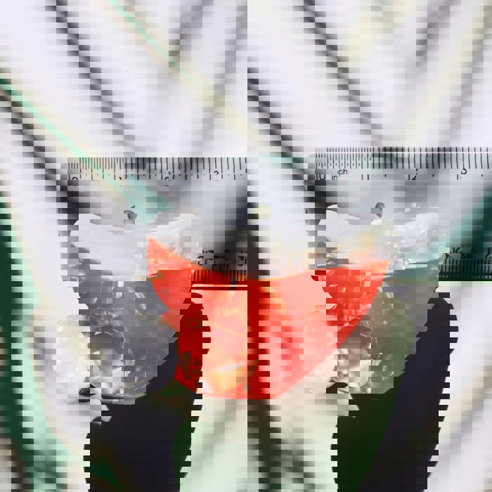 Santa Hat Holiday Hair Claw | Claw Clip Hair Accessories