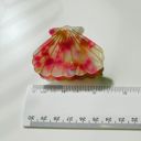  Seashell Claw Set of 2: Aqua and Coral | Hair Claw Clip Hair Accessories