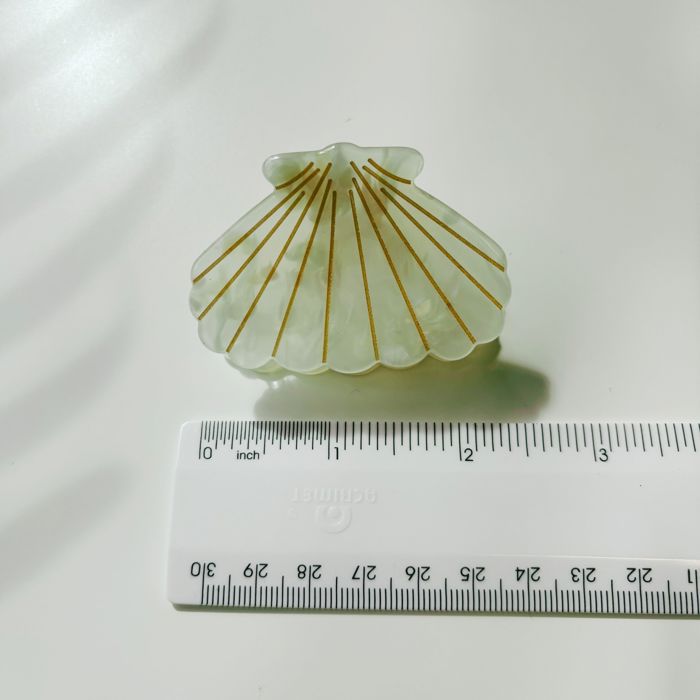 Seashell Claw Set of 2: Pearl and Purple | Hair Claw Clip Hair Accessories