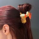  Shaped Reindeer with Red Antlers Hair Clip | Claw Clip Hair Accessories