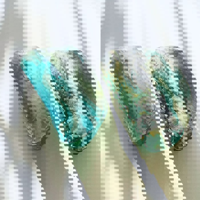 Sky Blue Nebula Hair Claw | Claw Clip Hair Accessories