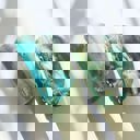  Sky Blue Nebula Hair Claw | Claw Clip Hair Accessories