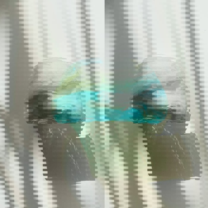 Sky Blue Nebula Hair Claw | Claw Clip Hair Accessories