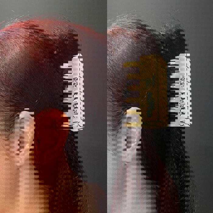 Stick of Salted Butter Hair Claw | Yellow Claw Clip Hair Accessories
