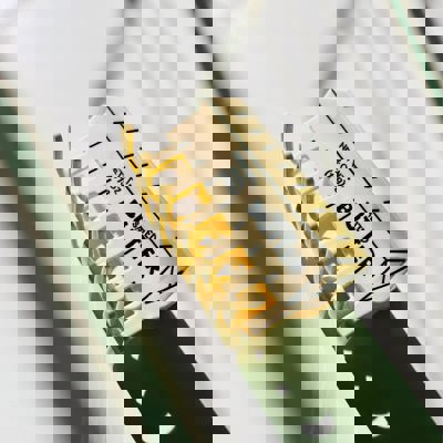 Stick of Salted Butter Hair Claw | Yellow Claw Clip Hair Accessories