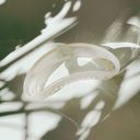  The Bean Hair Claw in Crystal | Claw Clip Hair Accessories