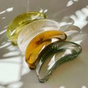  The Bean Hair Claw in Crystal | Claw Clip Hair Accessories