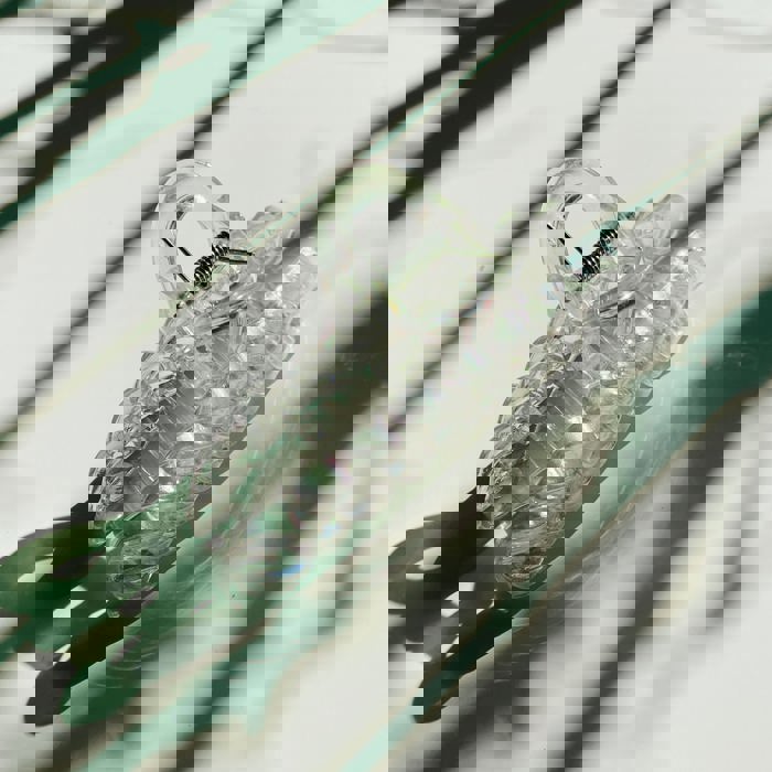 The Chain in Shimmer White Hair Clip | Claw Clip Hair Accessories