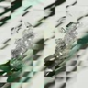  The Chain in Shimmer White Hair Clip | Claw Clip Hair Accessories