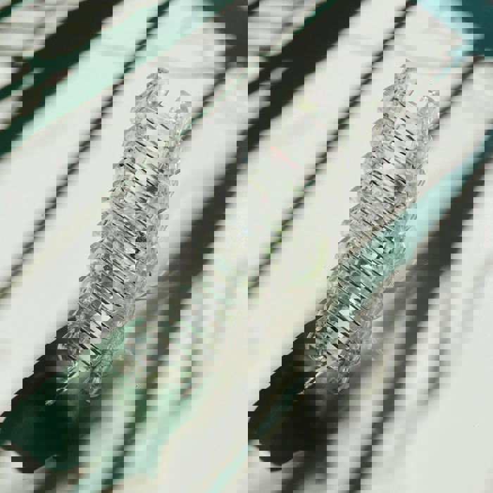 The Chain in Shimmer White Hair Clip | Claw Clip Hair Accessories