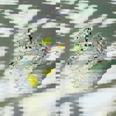 The Crystal Hair Claw in Tropical Foil | Claw Clip Hair Accessories