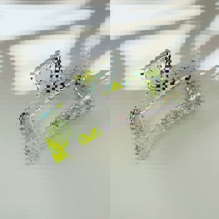 The Crystal Hair Claw in Tropical Foil | Claw Clip Hair Accessories