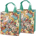  Vintage Easter Daily Tote Bag | Easter-themed Lunch Storage Bag | 8.75" x 10.25" x 4.75"