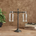  Vintage Glass Balance Scale  | Unique Iron Home Decor | Giftable Cast Iron Decoration 