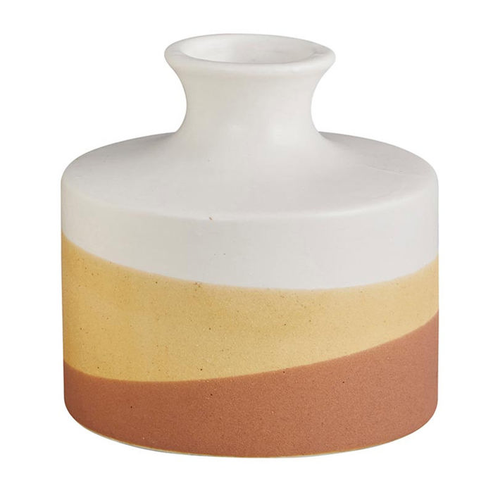 Warm Colors Planter Pots Home Decor  | Decorative Ceramic Vase |  Gift for Plant Lovers