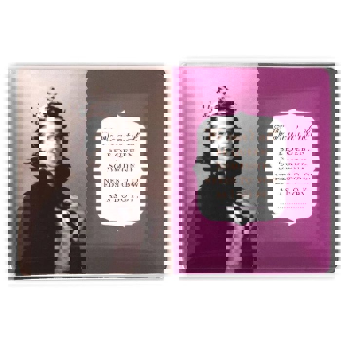 We Can't All Be Queen. Someone Needs To Bow As I Go By Trinket Tray in Plum