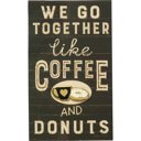 We Go Together Like Coffee And Donuts Cute Enamel Pins on Giftable Cards - 20+ Styles Available