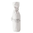  We were together - I forget the rest - Walt Whitman Drawstring Wine Bag