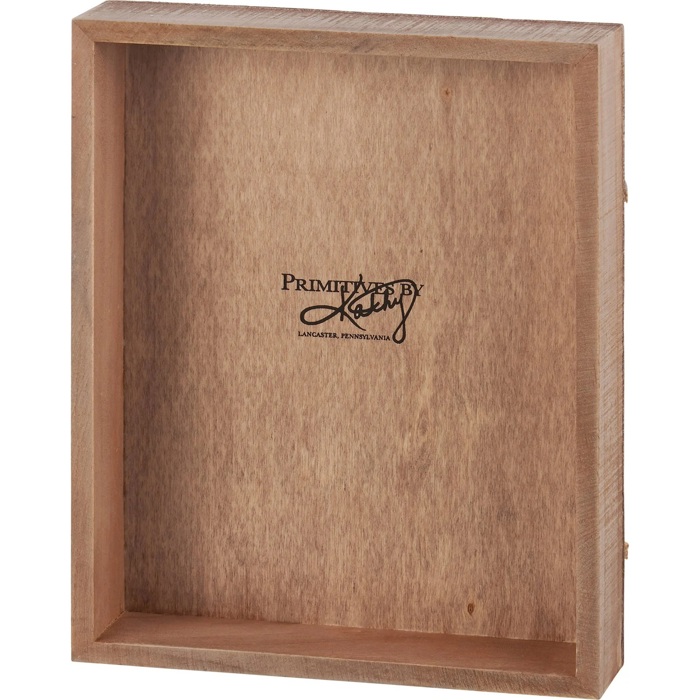 Whaler's Inn Box Sign | Nautical Themed Rustic Wooden Decor | 8" x 10"