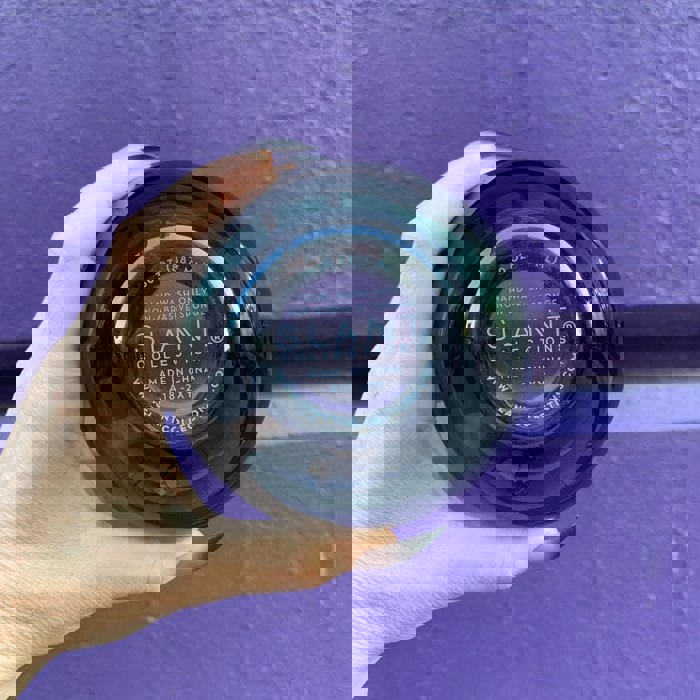 Whoops Didn't See You There Jumbo Stemless Wine Glass in Black | 30 Oz. | Holds an Entire Bottle of Wine