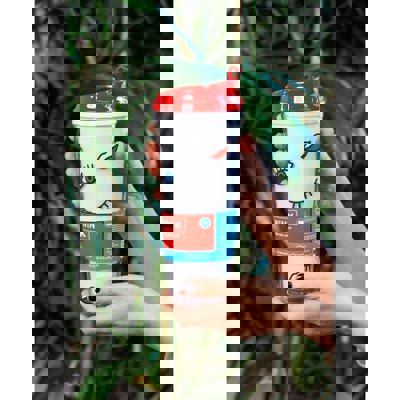 CLEARANCE Pop Art Eyes and Lips Double Wall Travel Tumbler Mug | Mod Style BPA Free