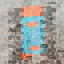  Woke Up Fine As Hell Socks in Blue | Orange Juice Illustration