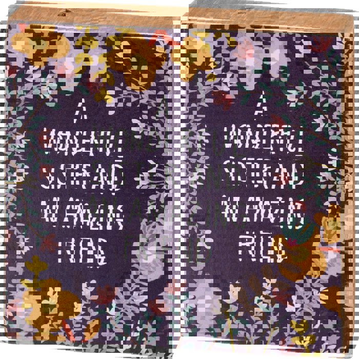 Cute and Funny Graphic Wooden Box Signs with Sayings for Gallery Walls