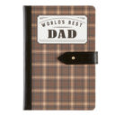 World's Best Dad Strap Journal | Notebook Father's Day Jane Exclusive Extravaganza