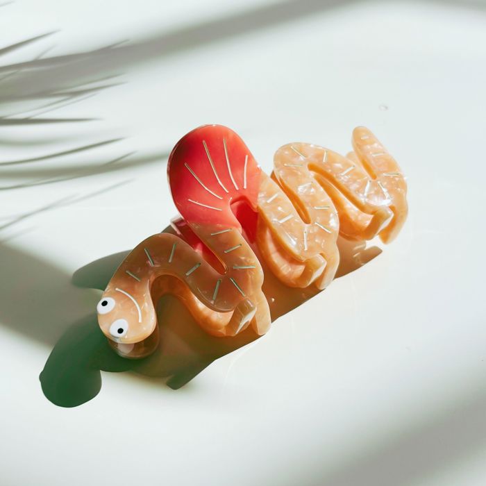 Would You Love Me if I Was a Worm? Hair Claw | Claw Clip Hair Accessories