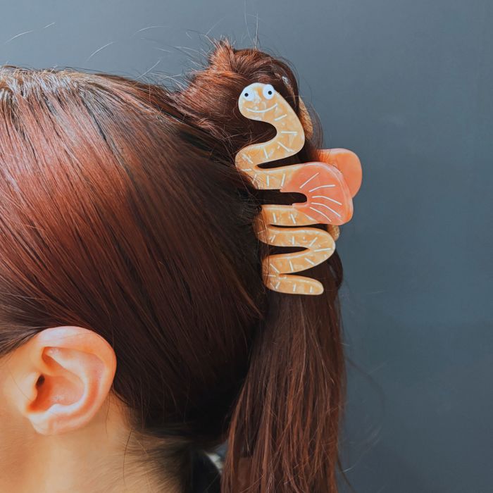 Would You Love Me if I Was a Worm? Hair Claw | Claw Clip Hair Accessories