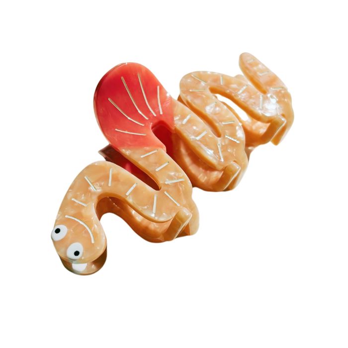 Would You Love Me if I Was a Worm? Hair Claw | Claw Clip Hair Accessories