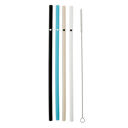  "Yes I Have Silicone" Funny Silicone Straw Set | Giftable Reusable Straw | Set of 4