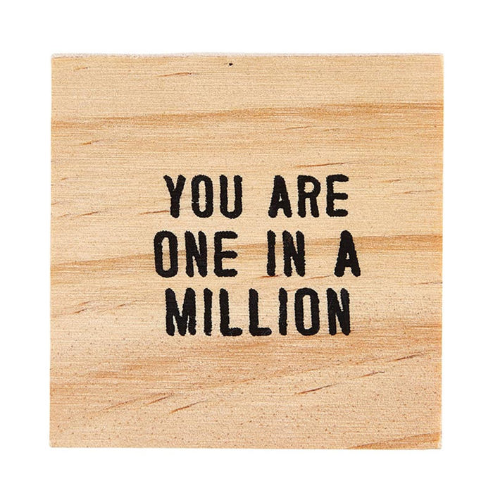 You Are One in a Million Treasure Box Drop Earrings | In a Wooden Gift Box