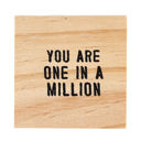  You Are One in a Million Treasure Box Drop Earrings | In a Wooden Gift Box