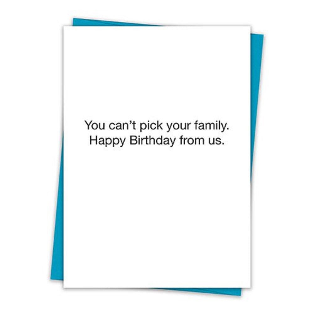 6 Pack Greeting Cards Cute and Funny Sayings Minimalist White Cards with Envelopes Blank Inside