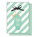  You Got This Motel Style Keychain with Greeting Card | Gift for Her