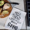 You & I Are More Than Friends Dish Towel and We'll Always Be Best Friends Mug Bundle