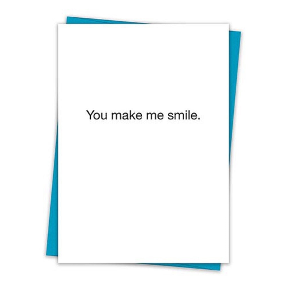 6 Pack Greeting Cards Cute and Funny Sayings Minimalist White Cards with Envelopes Blank Inside