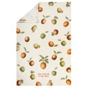  You Rock Me To My Core Apple Dish Cloth Towel | Cotten Linen Novelty Tea Towel | Embroidered Text | 18" x 28"