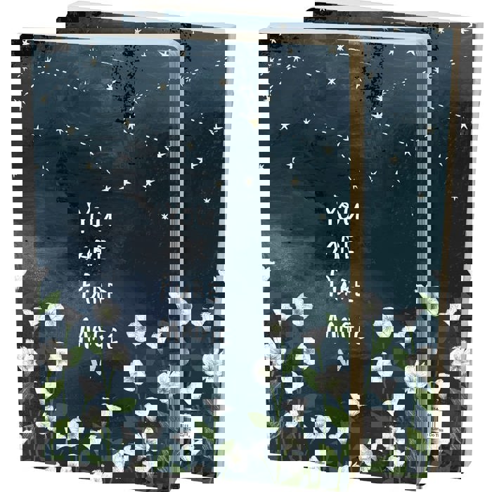 You are Pure Magic Journal | Cosmic Constellations Stars Double-side Notebook | 160 Lined Pages