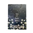  You are Pure Magic Journal | Cosmic Constellations Stars Double-side Notebook | 160 Lined Pages
