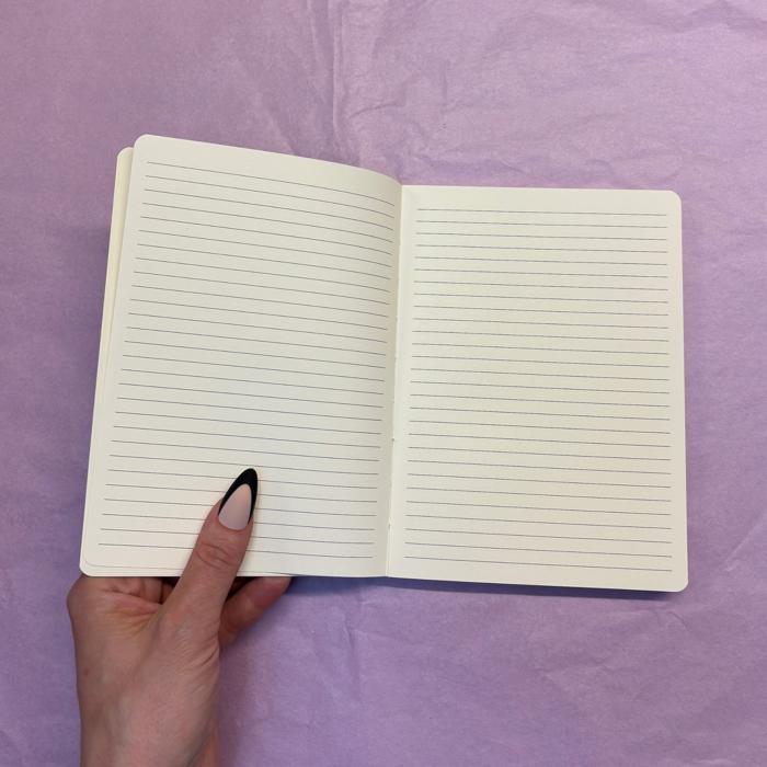 You are Pure Magic Journal | Cosmic Constellations Stars Double-side Notebook | 160 Lined Pages