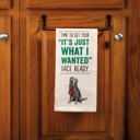  Your Just What I Wanted Face Dog Kitchen Towel | Hand Dish Cloth | 18" x 26"