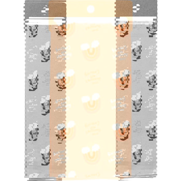 Your Rainbows Are Coming Inspirational Gift | Decor Sign and Tea Towel Bundle