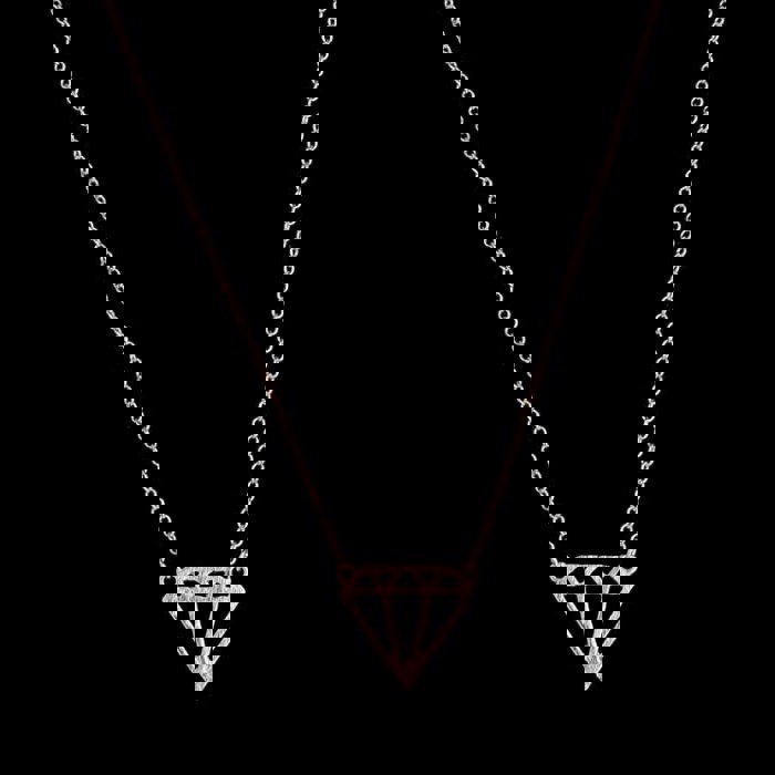 You're a Gem Necklace in Gold Openwork