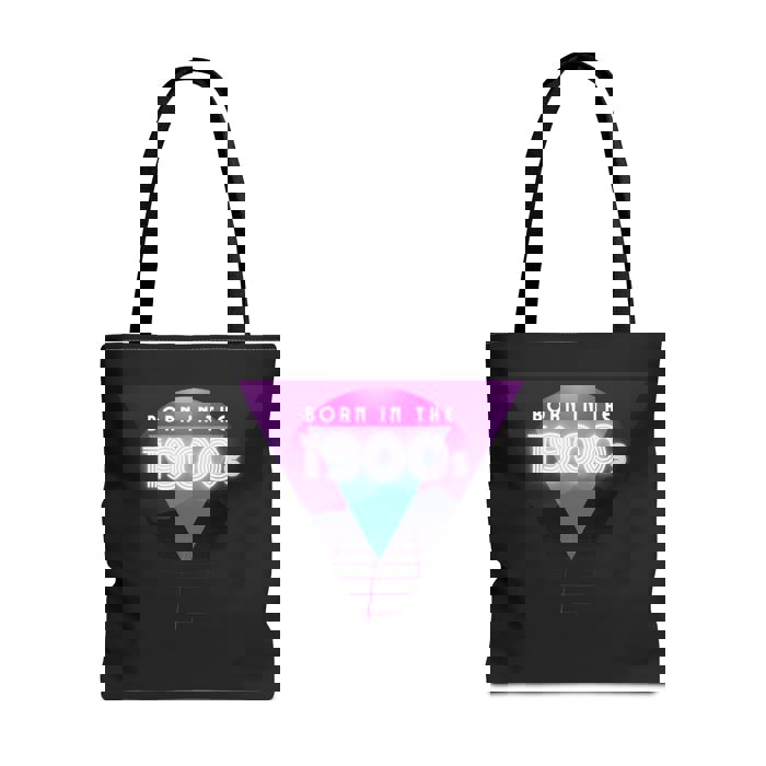 Born in the 1900s Tote Bag in Black | 18" x 18"
