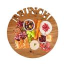  Brunch Cutting Board | Acacia Chopping Board Serving Tray | 14''
