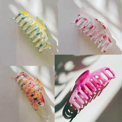 Strong Hair Claw for Long Hair in 10 Colors  | Claw Clip Hair Accessories